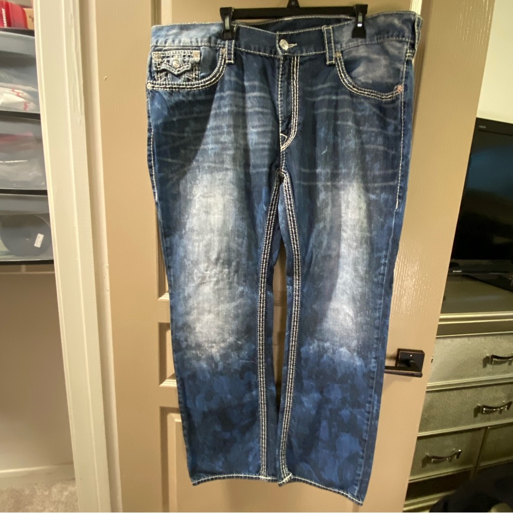 Men True Religion Straight Fit Size 44.